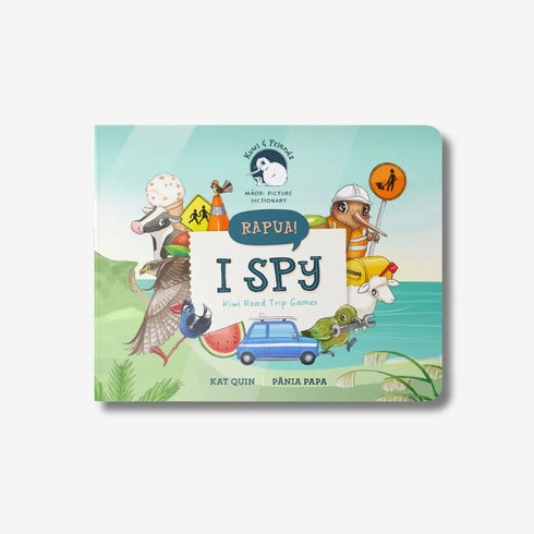Kuwi & Freinds Rapua! I Spy Kiwi Road Trip Book-Illustrated Publishing-Matakana Pharmacy